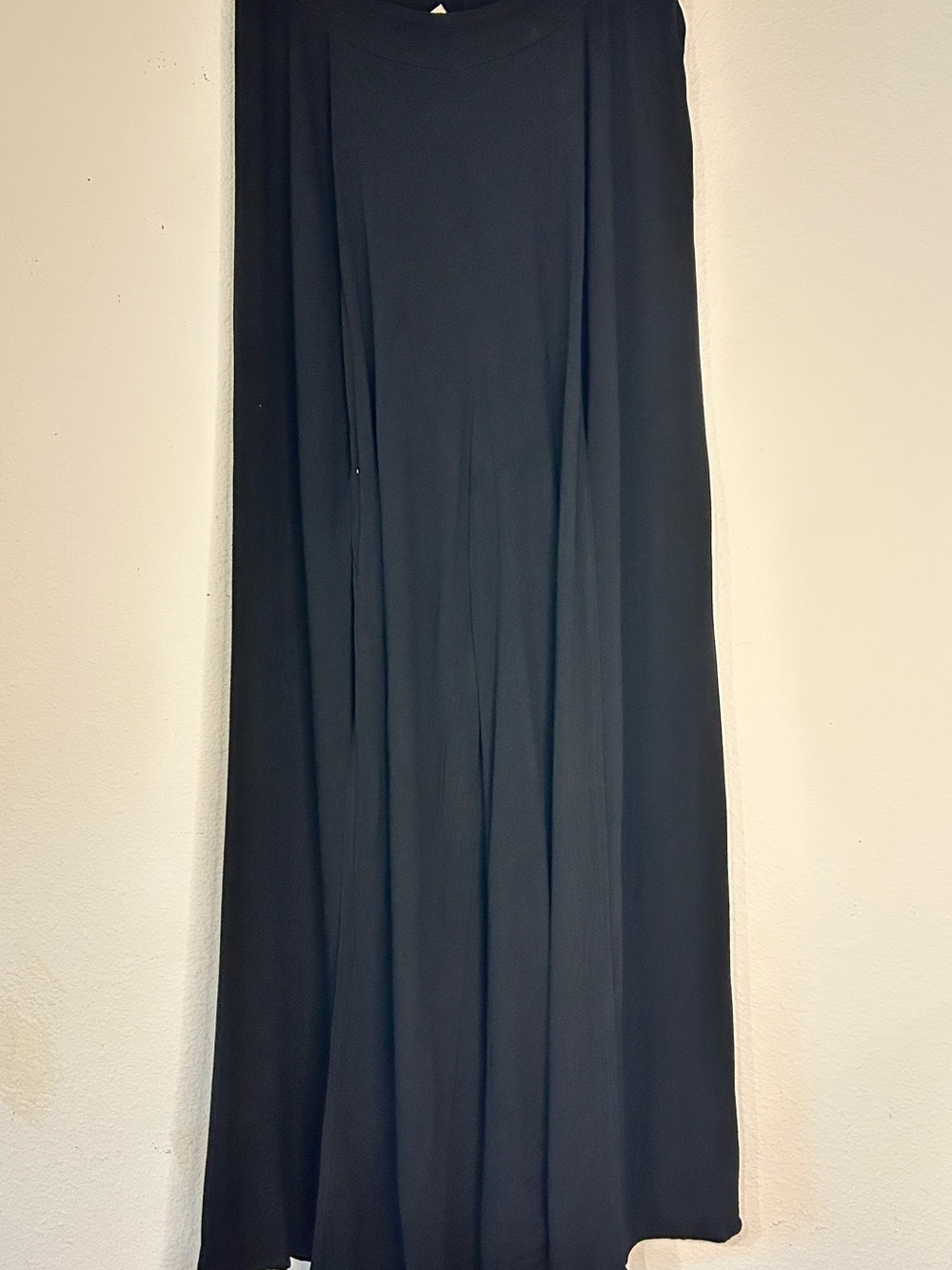 Forever 21 Black Flowing Maxi Skirt